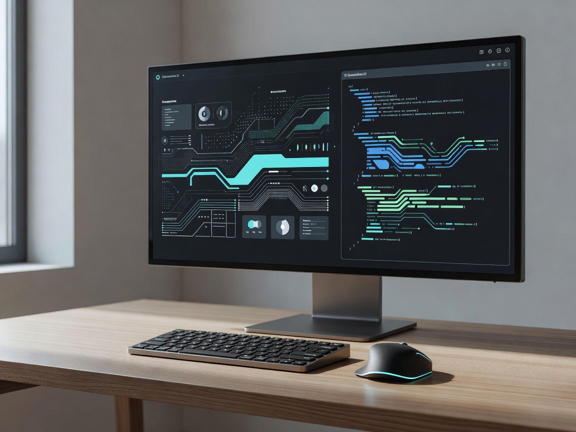 v0 Generative UI Interface and Code Output Studio